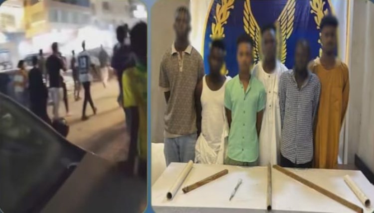 مشاجرة بالعصي بين 6 أشخاص بسبب خلافات العمل.. والداخلية تضبط المتهمين بالسلام أول