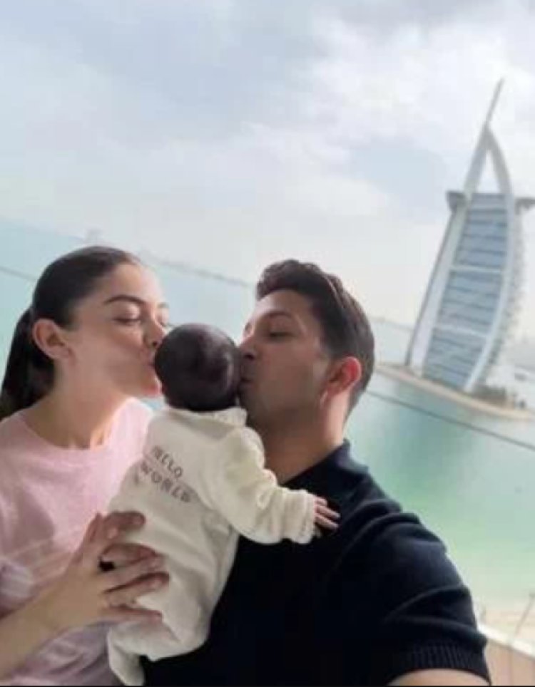 ليلى أحمد زاهر وهشام جمال يستقبلان طفلتهما الأولى ويكشفان اسمها