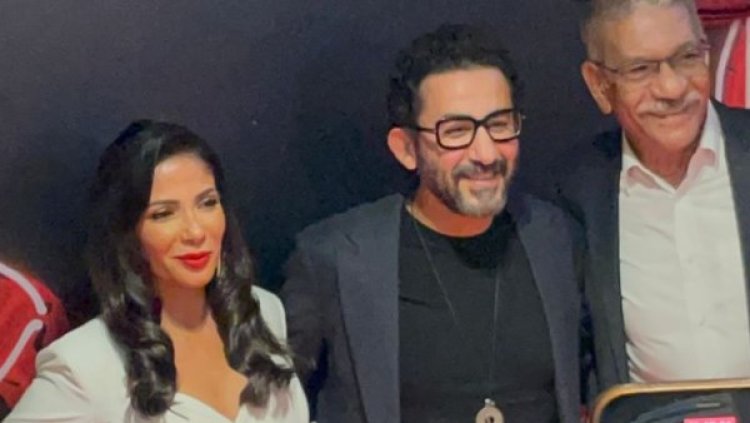 منى زكي وأحمد حلمي يتألقان في العرض الخاص لفيلم الست