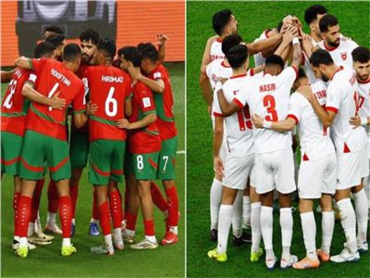 تشكيل منتخبي الأردن والمغرب في نهائي كأس العرب