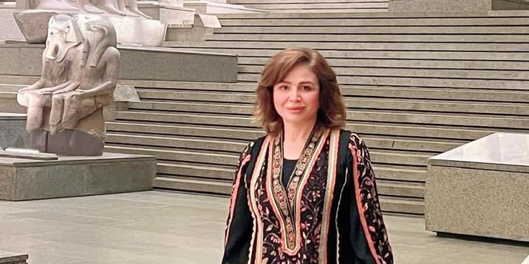 تحيا مصر.. إلهام شاهين تشيد بروعة المتحف الكبير وتصفه بأيقونة الفخامة والأصالة