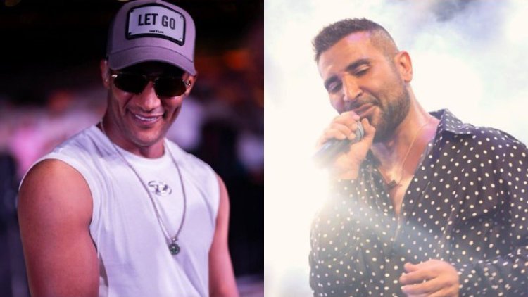 محمد رمضان مُشيداً بالمطرب أحمد سعد: «رفيق مشواري»