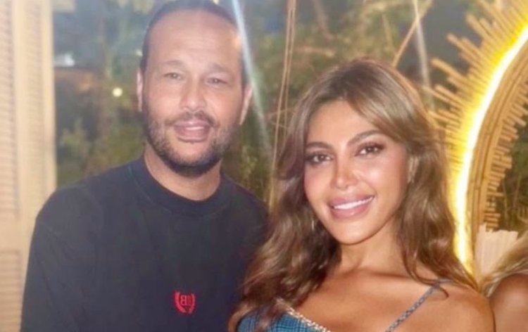 ريهام حجاج تتغزل في زوجها محمد حلاوة: دا حلاوة حبيبي