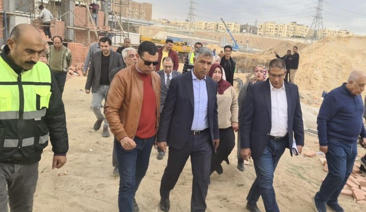 رئيس جهاز مياه الشرب يتابع تطوير الصرف الصحي للهضبتين العليا والوسطى