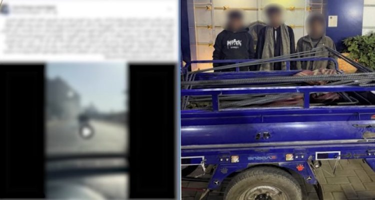 شجاعة مواطن تقود للقبض على لصوص سرقوا حديد كوبري طرة بالقاهرة 