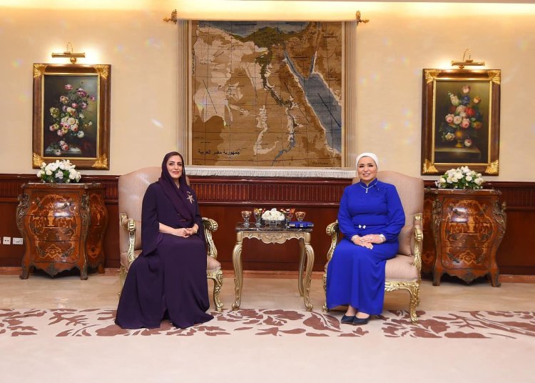انتصار السيسي عن زيارة قرينة سُلطان عُمان لمصر: "زيارة غالية وخطوة عزيزة"