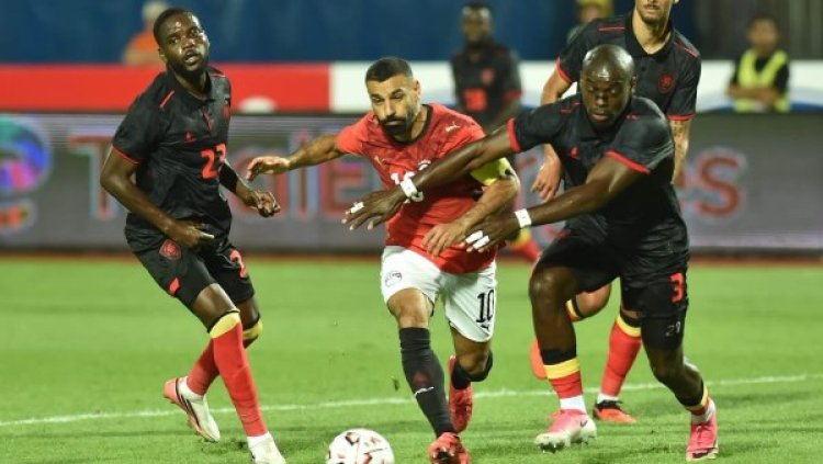 انتهاء مباراة مصر وأنجولا بالتعادل السلبي بدون أهداف