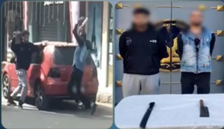 واقف قدام منزلى" ..مشاجرة بالأسلحة البيضاء بين عامل توصيل وطالب في بني سويف.. وضبط المتهمين