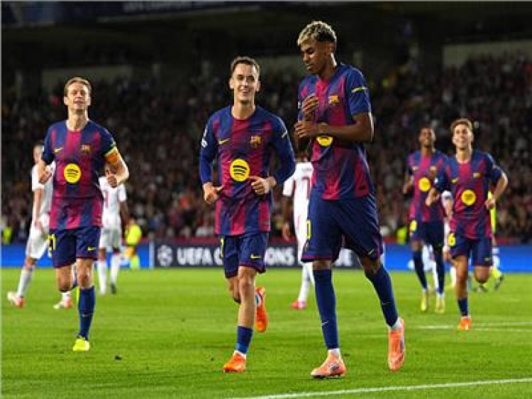 برشلونة يسحق أولمبياكوس بسداسية في دوري أبطال أوروبا
