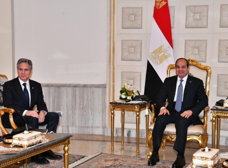 عاجل.. الرئيس السيسي يستقبل وزير الخارجية الأمريكي بحضور سامح شكري
