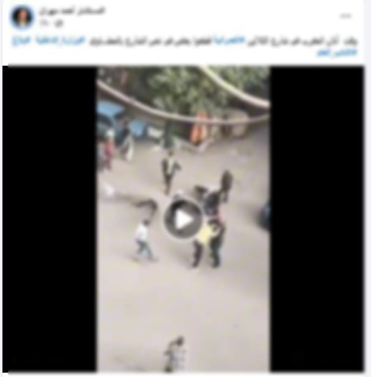 لهو الصغار يشعل مشاجرة بالاسلحة البيضاء بالجيزة 