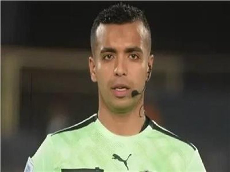 نجاح جراحة الرباط الصليبي للحكم مصطفى الشهدي