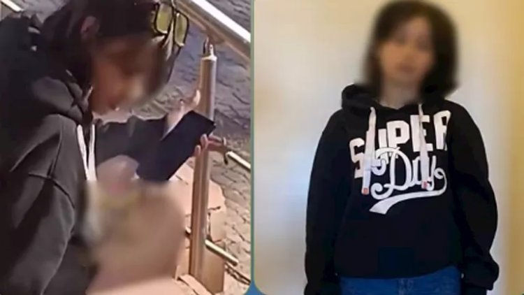 القبض على فتاة ظهرت في فيديو جالسة على أحد الأرصفة وتدخن سيجارة