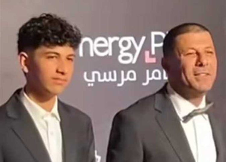 إياد نصار عن إمكانية دخول ابنه مجال الفن: "عنده موهبة وبحاول أنميها"