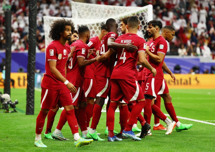 قطر تواصل حملة الدفاع عن لقبها وتبلغ ربع نهائي كأس آسيا