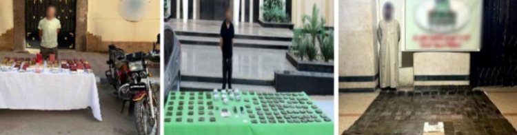 مصرع 4 عناصر إجرامية وضبط مخدرات وأسلحة بـ90 مليون جنيه في المنوفية