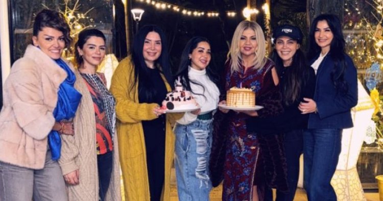 بصحبة الصديقات.. ريهام حجاج تحتفل بعيد ميلاد بوسى شلبى وعبير صبرى