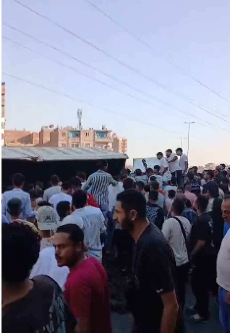 مصرع شخصين فى حادث تصادم مروع بين سيارة نقل وأخرى سوزوكى وملاكي بجوار دائري الوراق 