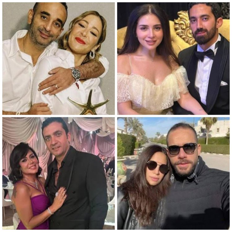 من منة شلبي إلى مي عز الدين.. قائمة عرسان الوسط الفني في أول عيد حب