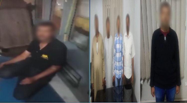 القبض على دجال و4 مزراعين بعد فيديو تعدي فى المنيا 