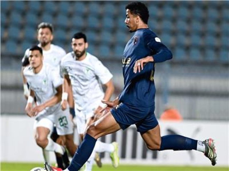 من ركلتي جزاء.. تعادل الزمالك والمصري في الشوط الأول بالكونفدرالية