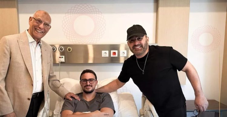 إصابة في العظام تنقل ياسين نجل أحمد السقا إلى المستشفى