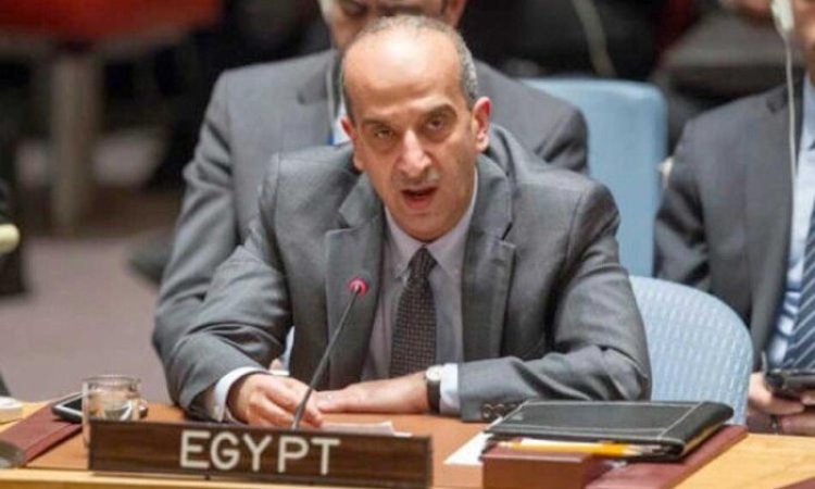 مندوب مصر بالأمم المتحدة: مصر تدعو إلى وقف إطلاق نار فورى وعاجل بقطاع غزة