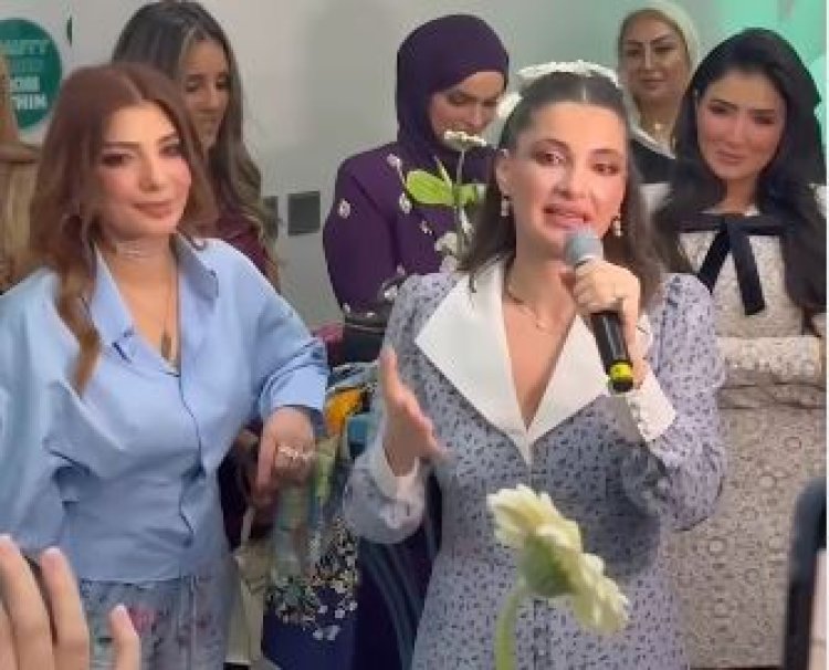 خلال افتتاح فرعها الثاني لعيادتها.. شام الذهبي لوالدتها: "كل ما فعلته كان لأجلك"