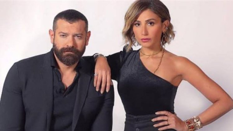 عمرو يوسف يوضح حقيقة تجاهله لدينا الشربيني في العرض الخاص لفيلم "درويش"