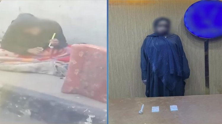 “أمام أعين الناس”… القبض على سيدة ظهرت فى فيديو أثناء تعاطي مخدر الآيس بأوسيم 