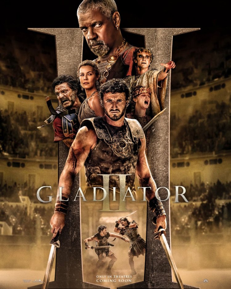 إعلان جديد لفيلم الأسطورة الملحمي GLADIATOR 2