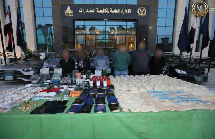 إحباط محاولة تشكيل عصابى جلب كمية كبيرة من مخدر الحشيش الإصطناعى بـ 420 مليون جنيه