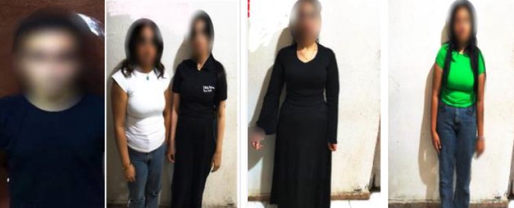 ضبط شاب و4 فتيات  لقيامهم بممارسة الأعمال المنافية للآداب  بالإسكندرية 