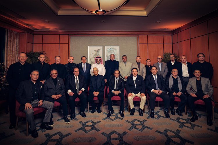 رجل الأعمال محمد حلاوة يلتقي بالمستشار تركي آل الشيخ ضمن مأدبة سحور جمعت أبرز رواد الأعمال في مصر