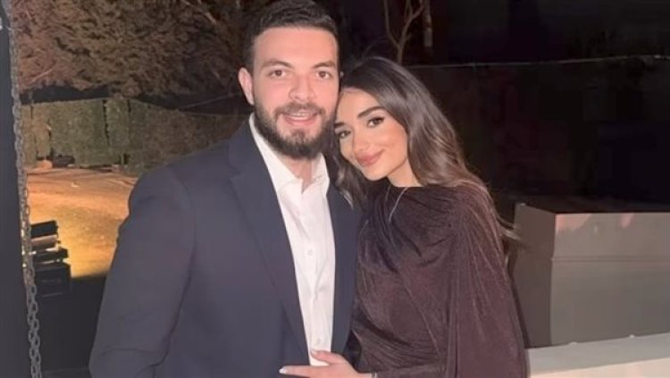 شريف عمرو الليثي يوجه رسالة رومانسية لخطيبته ملك أحمد زاهر.. والأخيرة ترد: «بحبك أوي»