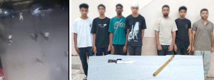 ضبط طرفي مشاجرة بحدائق الأهرام بسبب "الدور" في محل حلاقة.. وإصابة طالب بجرح في الرأس