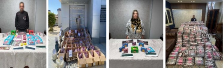 ضبط أكثر من 3.5 مليون قطعة ألعاب نارية خلال حملات أمنية موسعة