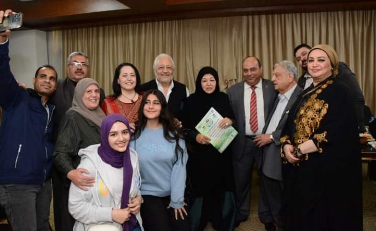 تكريم عفاف شعيب بحضور خالد زكي وهند عاكف