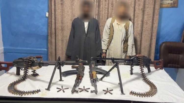 ضبط شخصين لاتهامهما بحيازة أسلحة نارية وذخائر فى أسوان