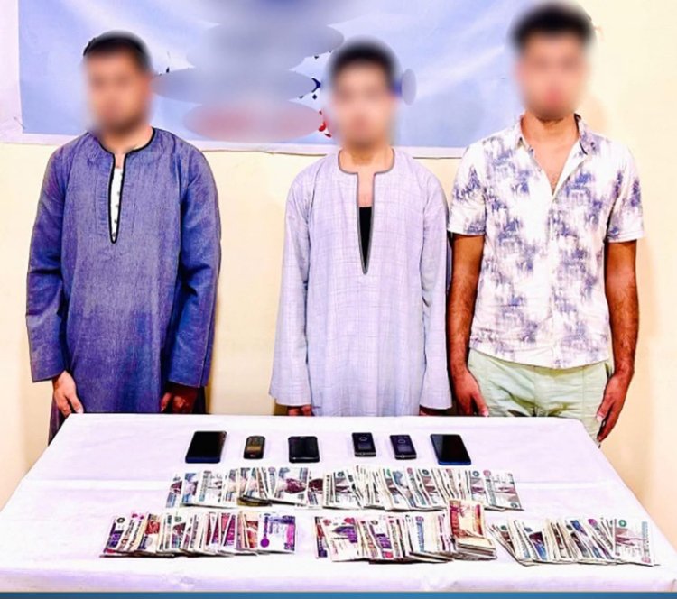 ضبط 3 متهمين بالمنيا انتحلوا صفة موظفى بنوك للاستيلاء على أموال المواطنين