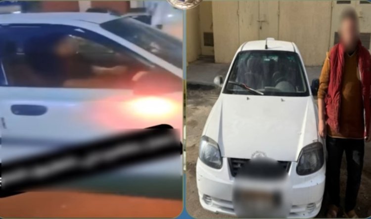 القبض على المتهم بإرتكاب الفعل الفاضح أمام سيدة بالجيزة
