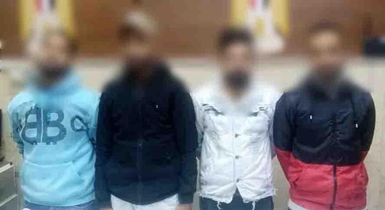 ضبط 4 أشخاص لتعاطيهم المخدرات بعين شمس بعد تداول فيديو