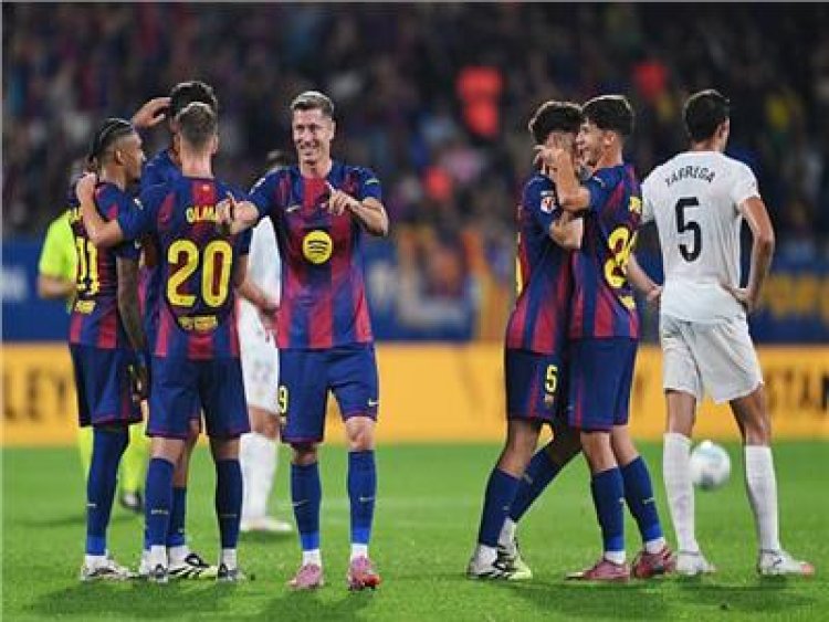 برشلونة يستحق فالنسيا بسداسية ويحتل وصافة الدوري الإسباني