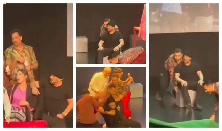 أول ظهور لـ أحمد السقا بعد تعرضه لحادث سير على الطريق الصحراوي