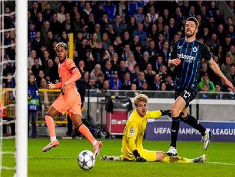 برشلونة يسقط في فخ التعادل أمام كلوب بروج في دوري الأبطال