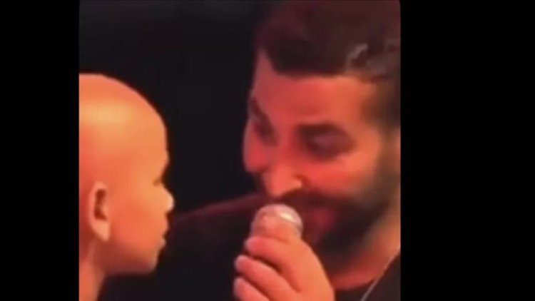 أحمد سعد ينعي الطفل ياسين محارب السرطان بعد وفاته مع والدته في حادث مأساوي