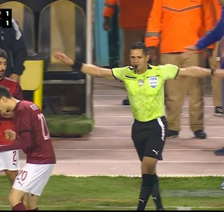 الأهلي يشكو الحكم "محمود وفا" إلى لجنة الانضباط