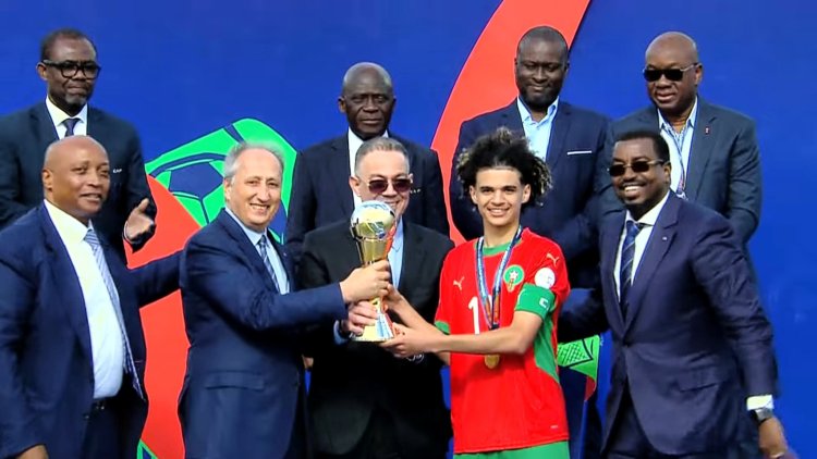 منتخب المغرب يتوج بكأس الأمم الإفريقية تحت 17 عاما