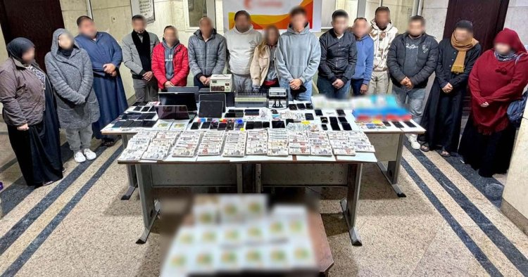 ضبط تشكيل عصابى دولى  للنصب على المواطنين عبر بمنصة "CANLOP" نظير أرباح مالية 
 