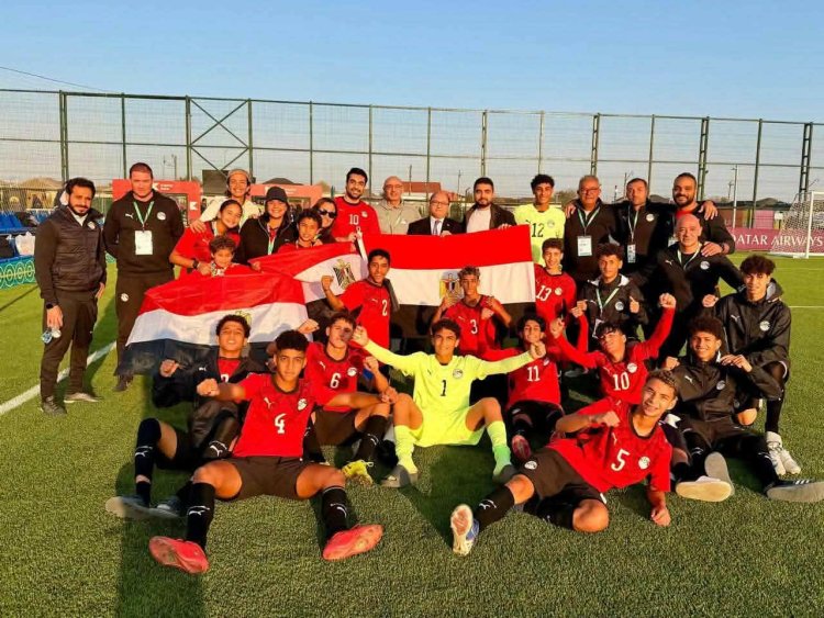 "منتخب مصر 2011" يهزم ألبانيا ويحجز مقعده في دور الـ16 بمونديال المواهب